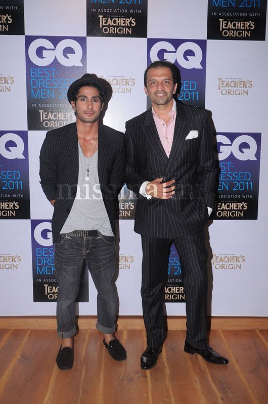 Prateik Babbar and Atul Kasbekar