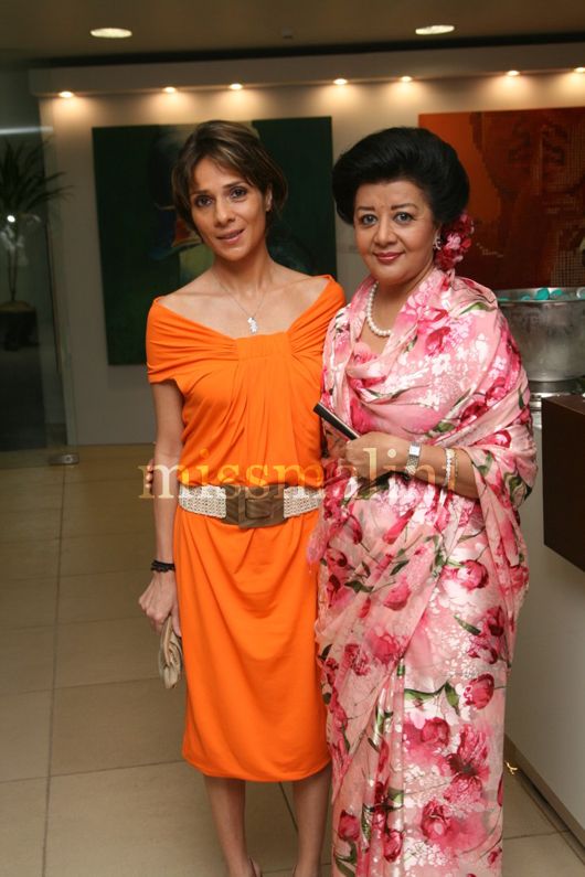 Princess Asha Raje Gaekwad, & Haseena Jethmalani