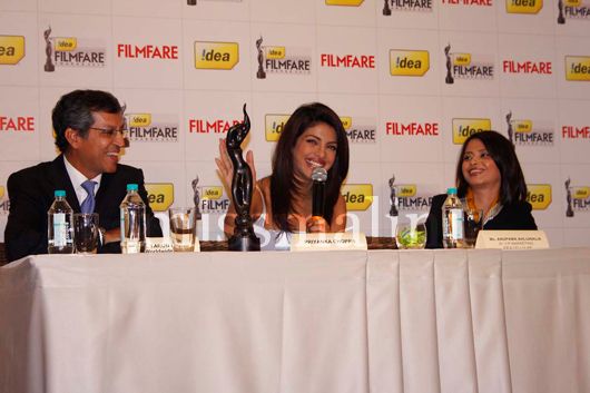 Priyanka Chopra, Anupama Ahluwalia and Tarun Rai