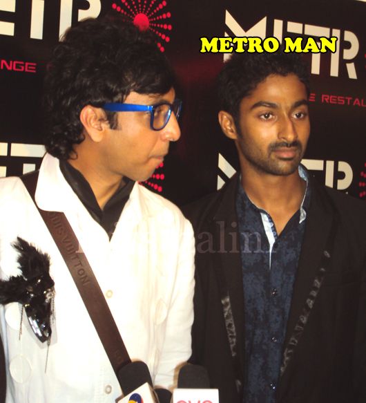 Rehan Shah with Metro owner, Rohan Hegde