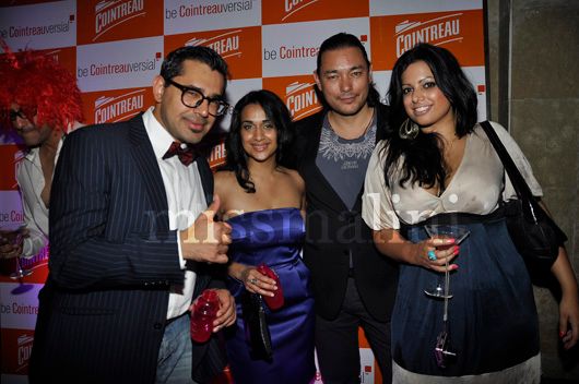 Rishabh Suresh of Remy Cointreau along with Kelly Dorjee