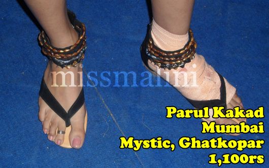 Parul Kakad's sandals