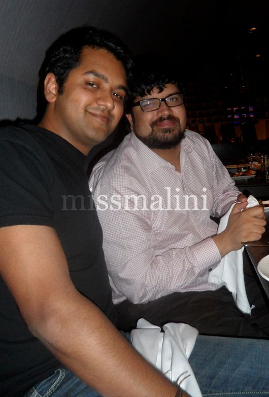 Naushad Rizwanullah and friend