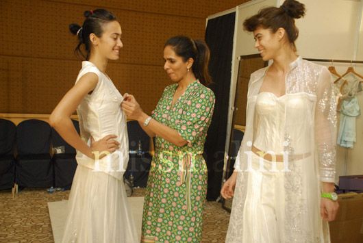 Anita Dongre Fashion Week Fittings