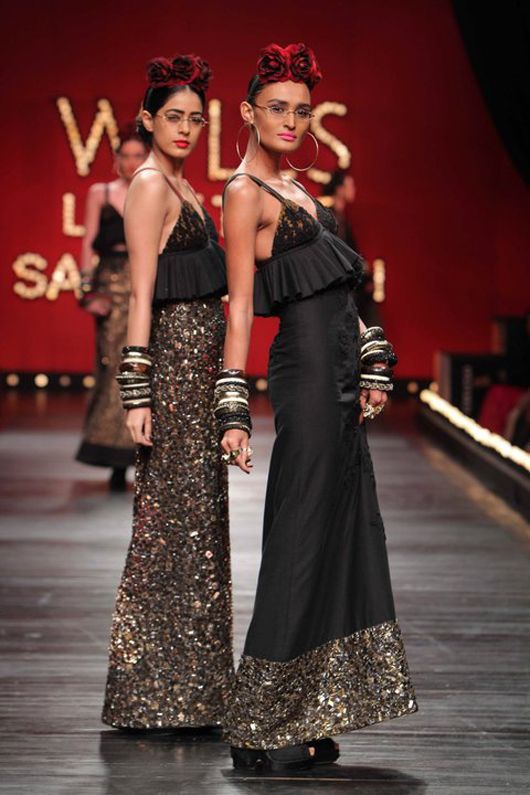 Wills Lifestyle India Fashion Week: Vidya Balan Spotted at Sabyasachi Finale