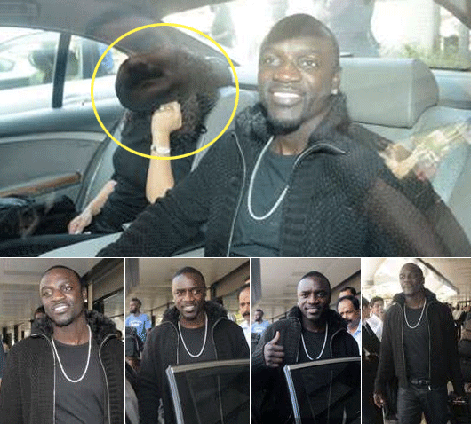Akon arrives in Mumbai