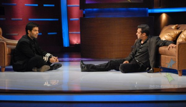 Karan Johar and Salman Khan