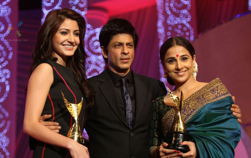 Anushka Sharma, Shah Rukh Khan and Vidya Balan