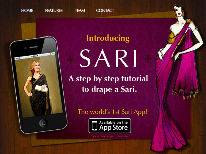 Gadget Alert: iPhone Sari App!