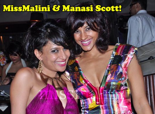 MissMalini and Manasai Scott