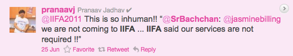 Bachchan Takes on IIFA with Pregnancy Tweet?