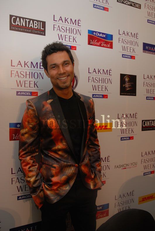 Randeep Hooda at Babita Malkani's post show party Randeep Hooda at Babita Malkani's post show party
