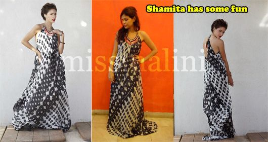 Shamita has some fun Shamita has some fun
