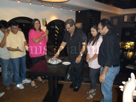 Subhash Ghai with family & friends