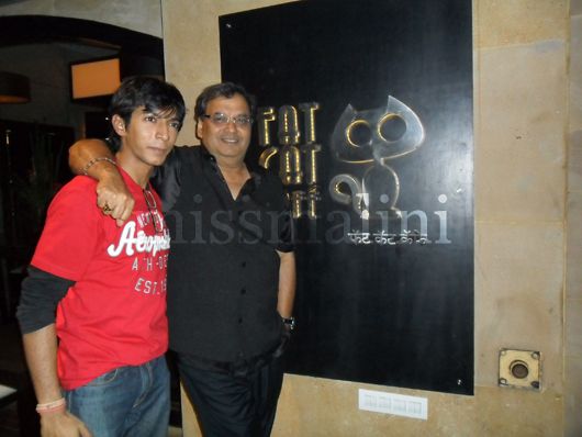 Subhash Ghai with Actor Anshuman