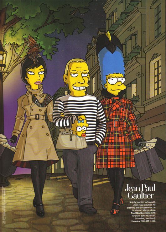 The Simpsons Harper's Bazaar