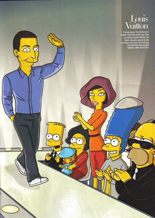 The Simpsons for Harper’s Bazaar – Amazing Fashion Spreads Flashback