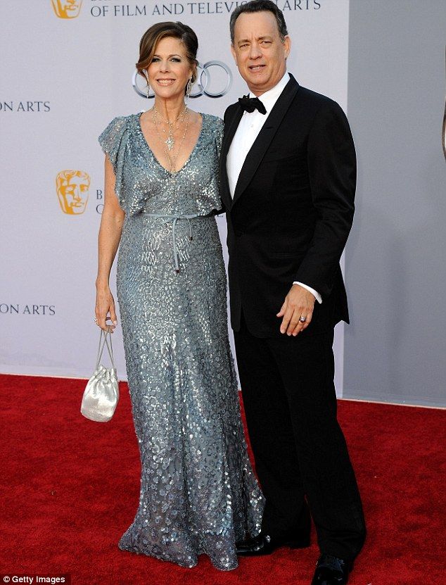 Tom Hanks and wife Rita Wilson at the Bafta event.