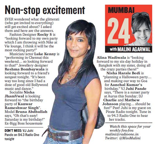 The Next Big Thing – Mumbai 24 – MidDay (Mumbai)