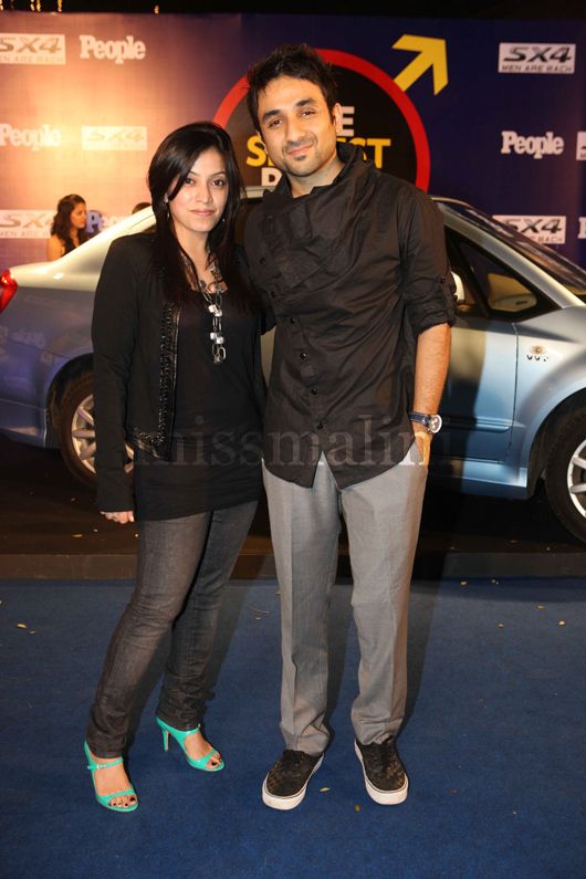 Vir Das with his girlfriend Shivani