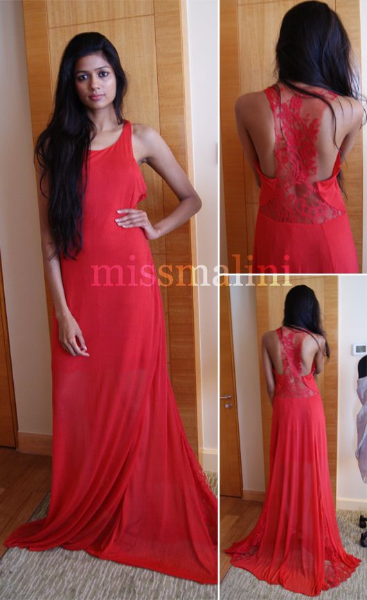 Vizyon Red Dress