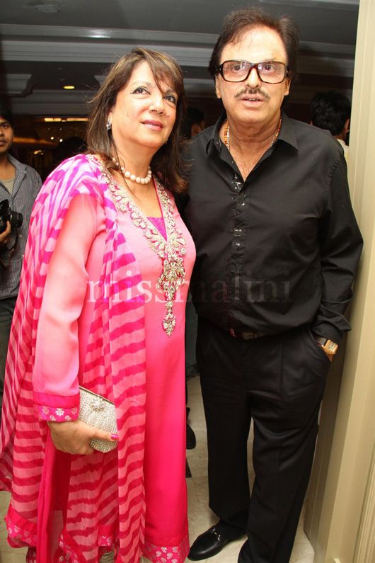 Zarine and Sanjay Khan
