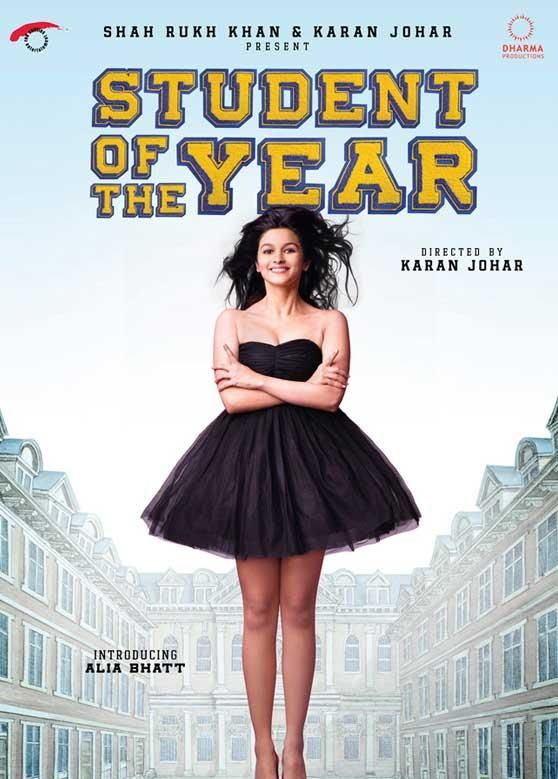 Alia Bhatt in Student of The Year movie poster | Photo: entertainment in