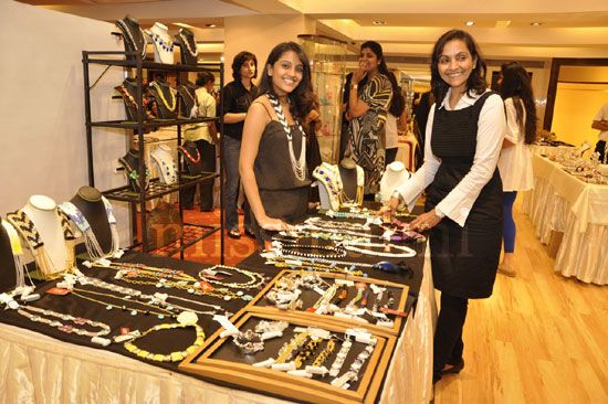 Alka with designer Kruti Savla