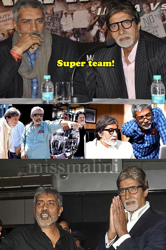 Amitabh Bachchan and Prakash Jha make a super team!