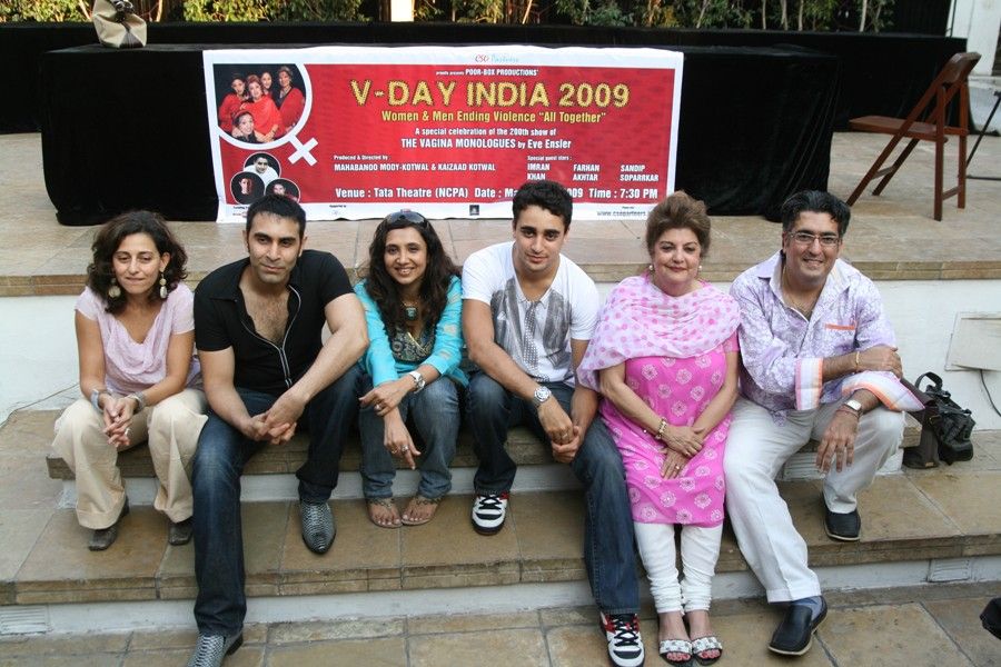 Avantika, Sandip, Sonali, Imran, Mahabanoo and Kaizad