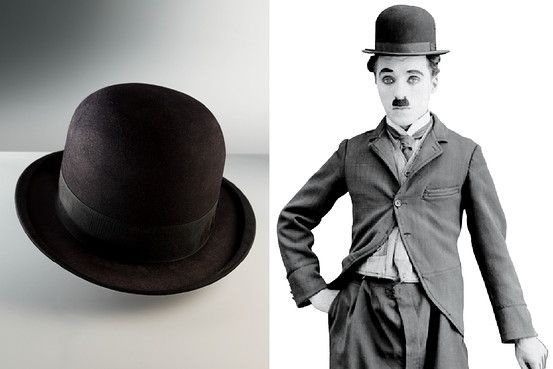 Charlie Chaplin's Little Tramp hat | Photo: bornrich