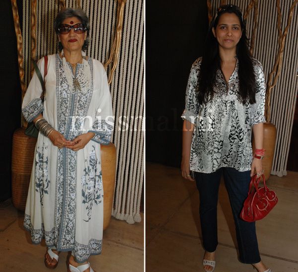 Roopa Vohra and Dolly Thakore