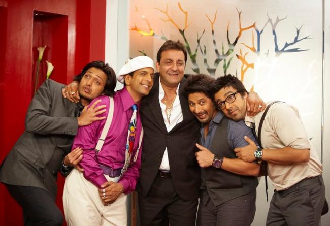 The guys have a blast in Double Dhamaal | Photo courtesy : buzz in town