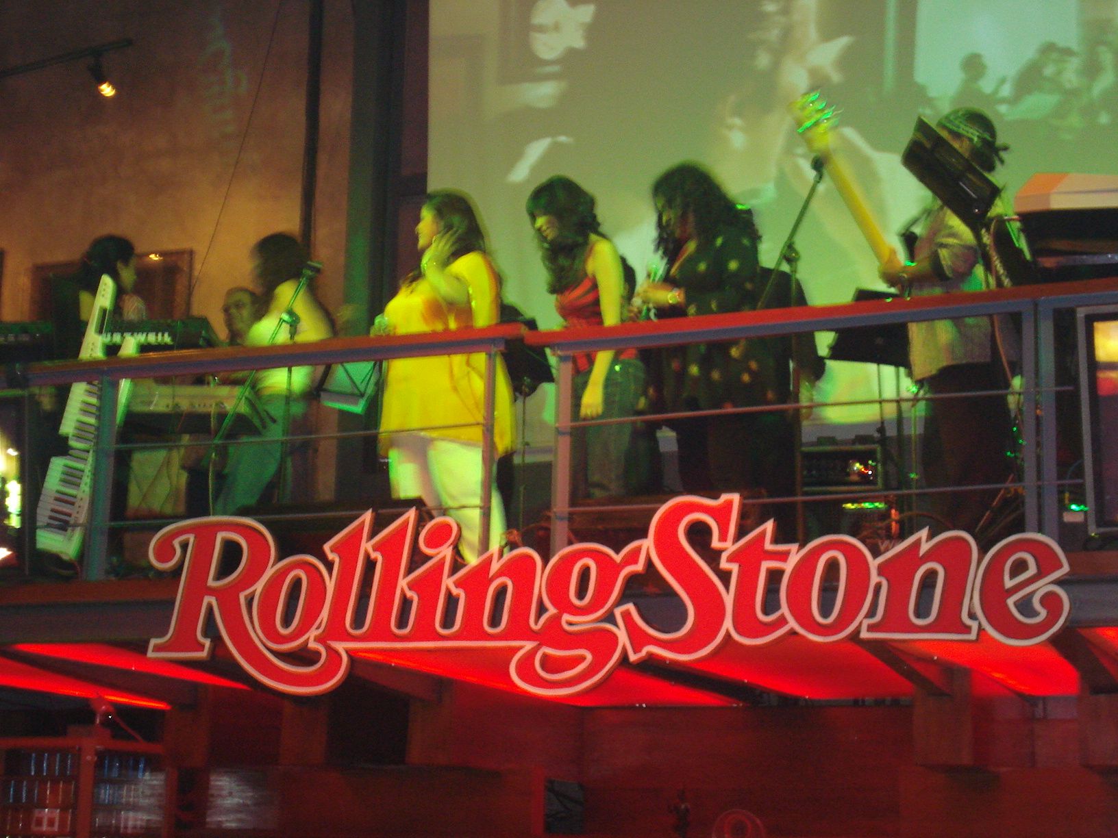Hard Rocking with Rolling Stone
