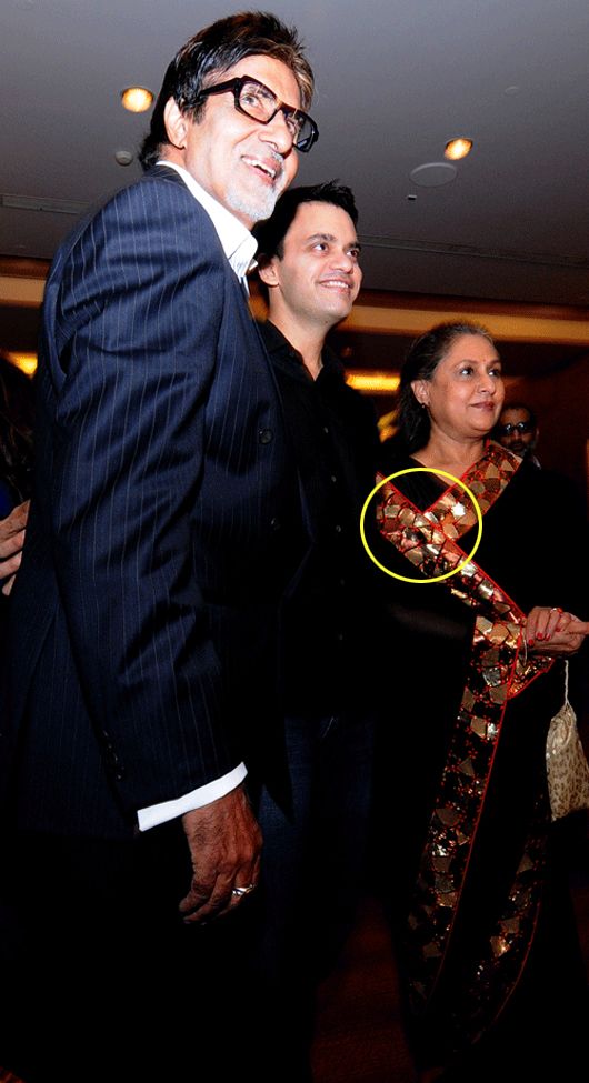 Amitabh & Jaya Bachchan and Nachiket Barve