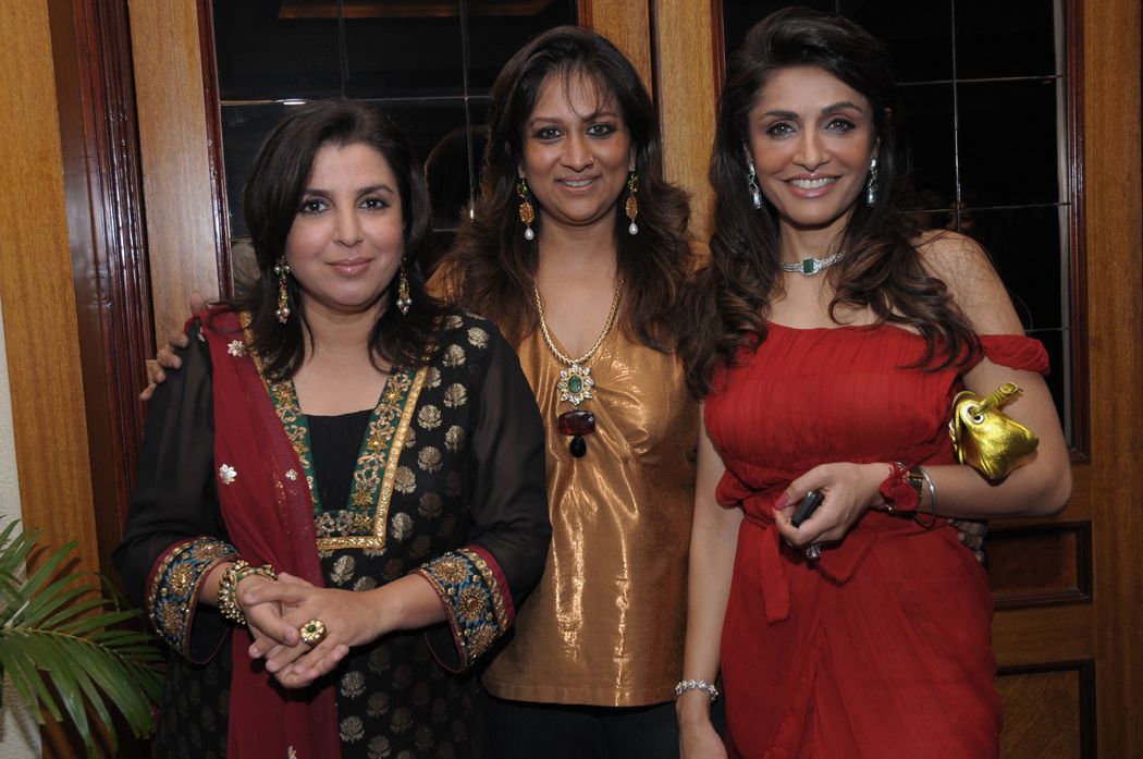 Farah Khan, Sharmilla Khanna and Queenie Dhody