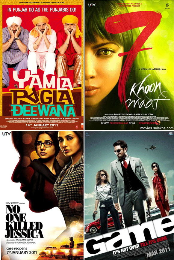 Bollywood Trailers for 2011