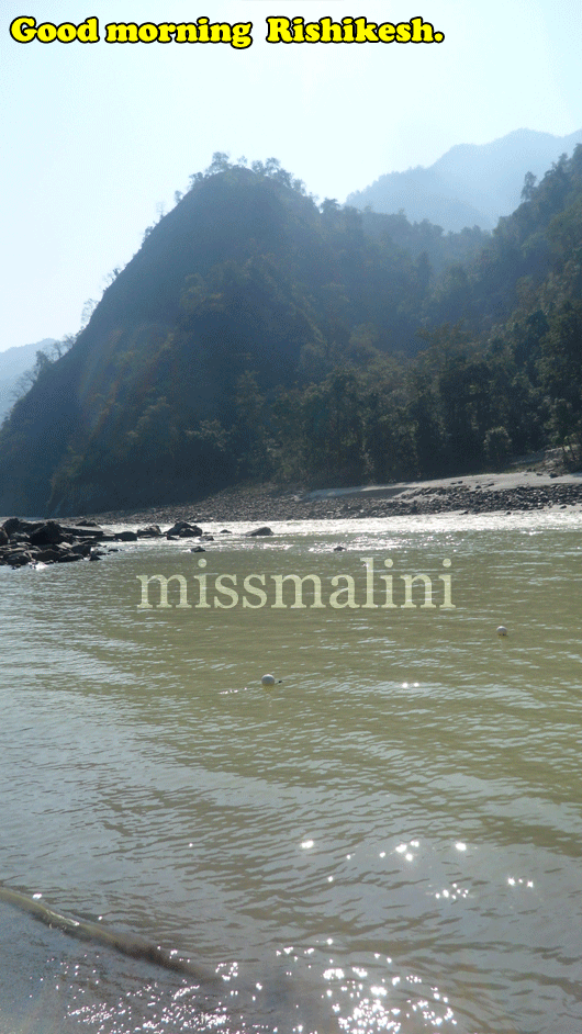 The Ganga in Rishikesh