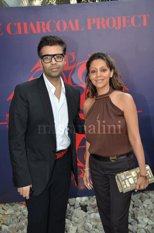 Karan Johar and Gauri Khan