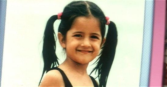 Katrina Kaif as a child