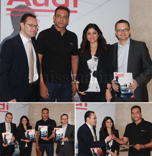 Shamita Shetty and Ravi Shastri launch Audi’s India Edition Exclusive Magazine
