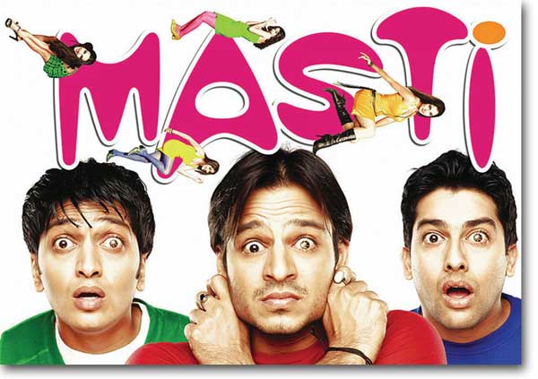 Masti Movie Poster | photo courtesy: dhintana.com