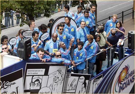 The IPL Bollywood Parade
