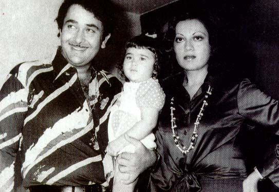 Randhir, Karishma and Babita Kapoor