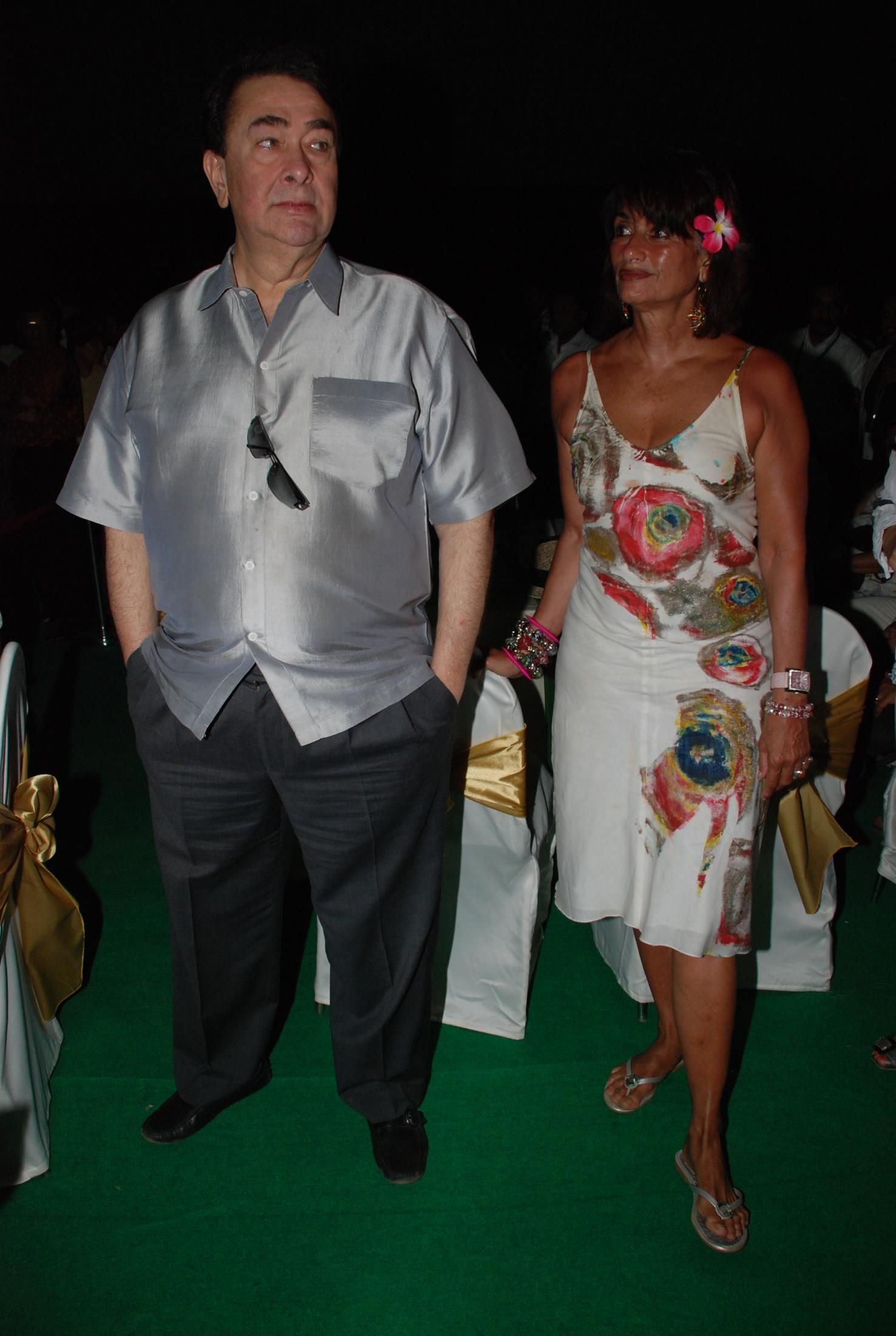 Randir Kapoor and Ester Daswani