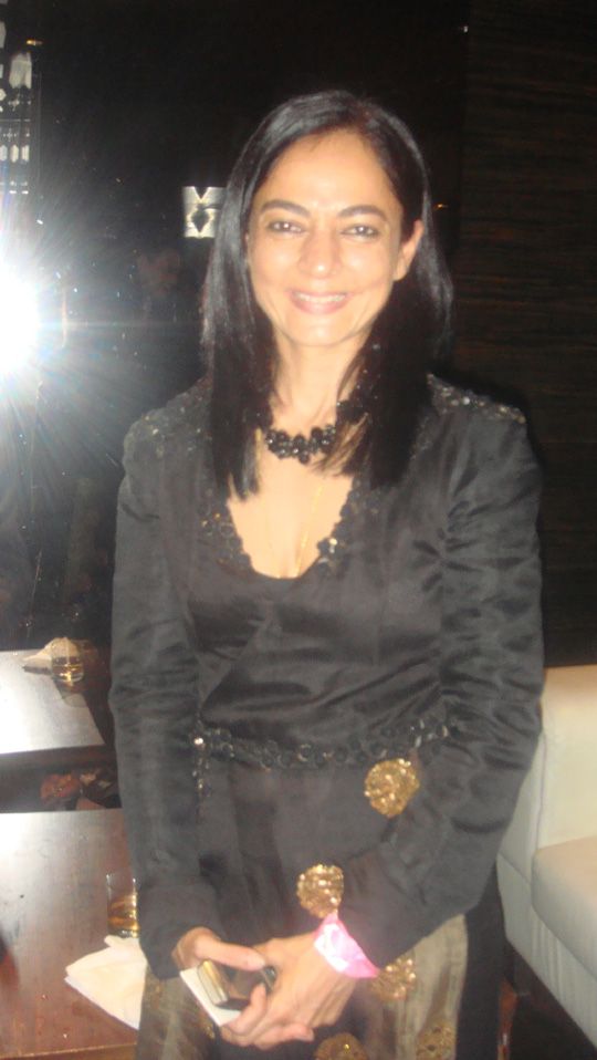 Sabina Chopra in Anamika Khanna, Fashion Week '09 Finale Party at China House