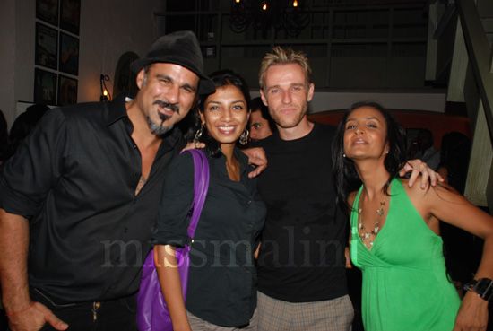 Sameer "Daddy" Malhotra, with Mikey MCleary and Suchitra Pillai