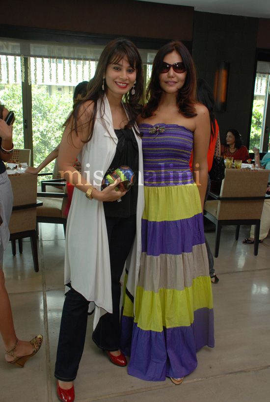 Shaheen Abbas with Nisha JamVwal