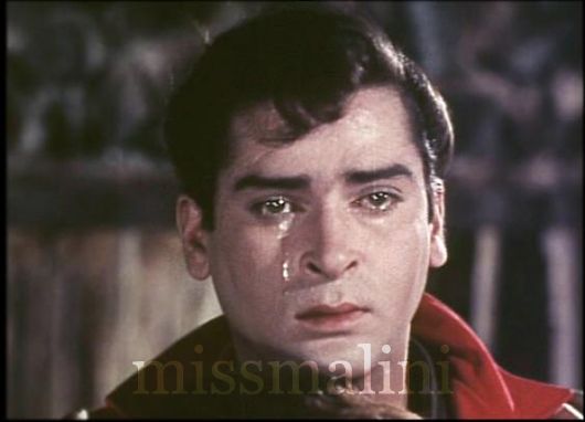 Shammi Kapoor in a scene from one of his films