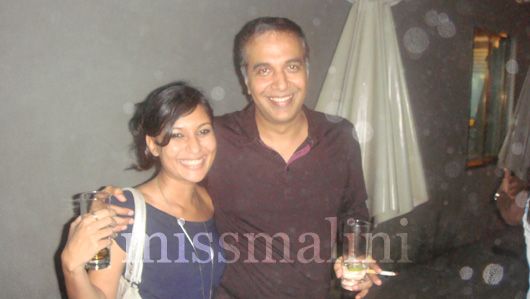 MissMalini and Suresh Venkat